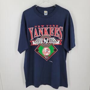 New York Yankees T Shirt Mens XL Competitor Tee Logo 7 1994